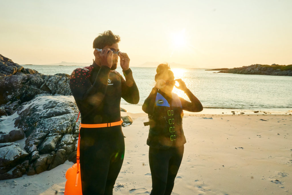 Getting ready to get in