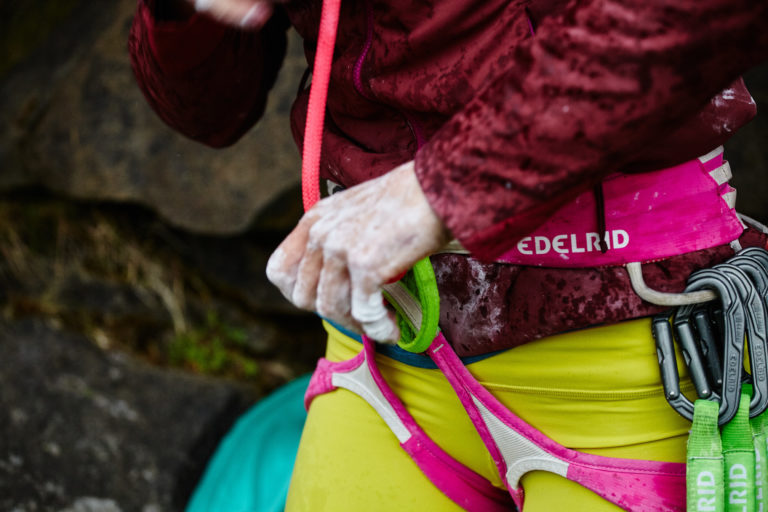 Tieing in to Edelrid