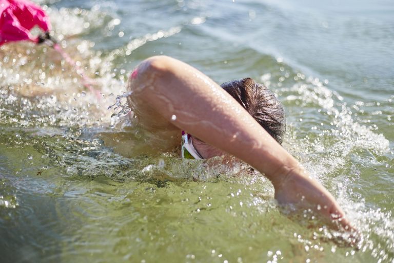 Sian McWalter Wild Swimming at Arisaig
