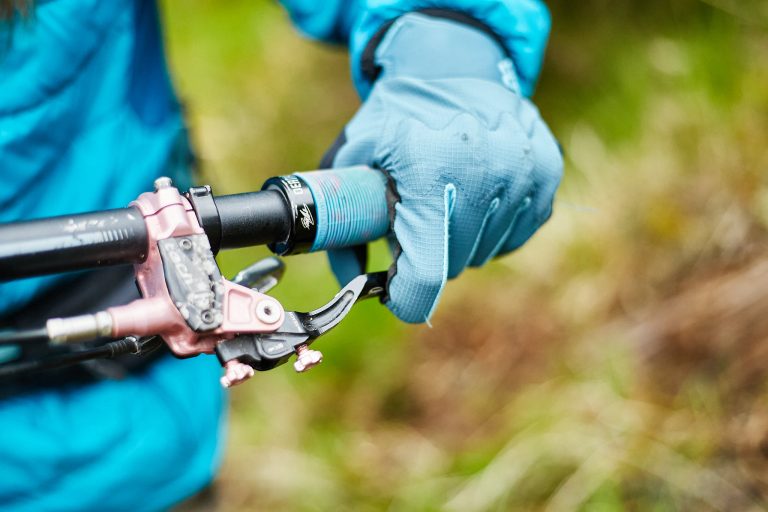 Mountain Biking Photography in Scottish Glen