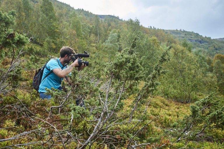 Filming for Much Better Adventures in Norway